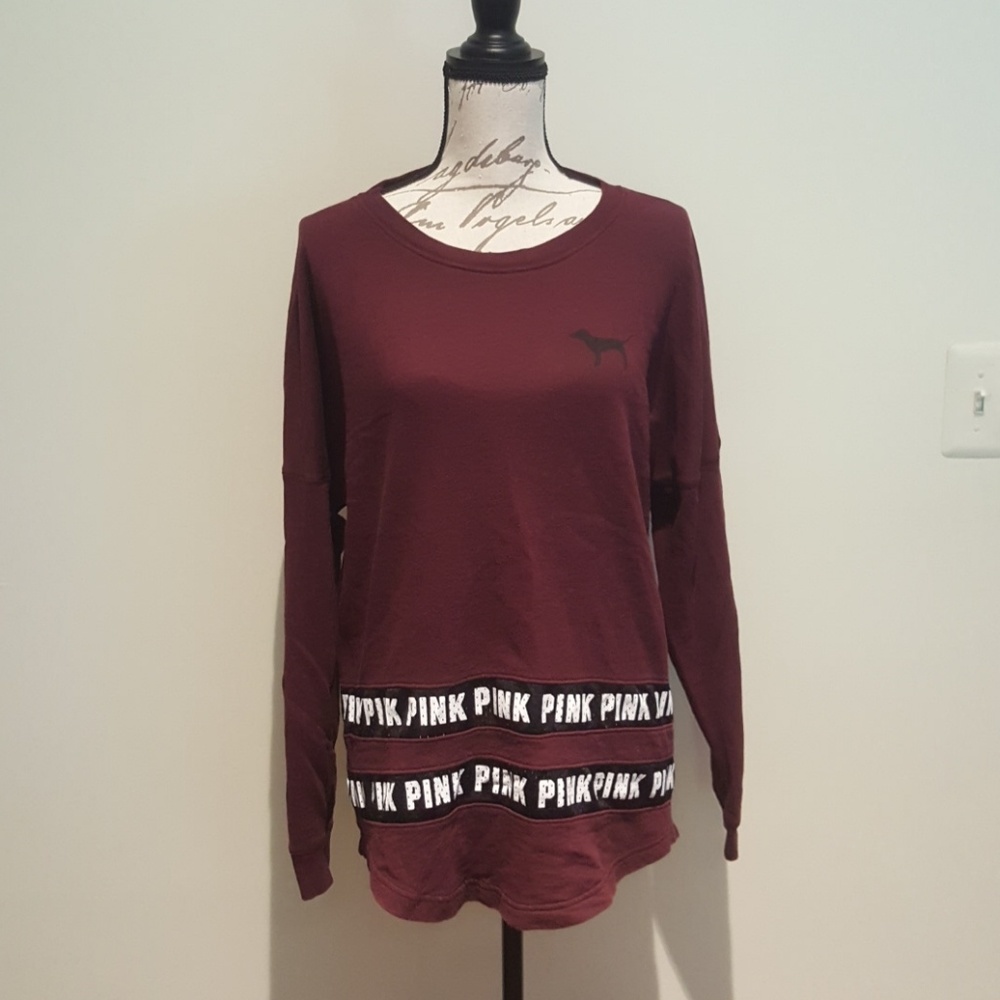 VS PINK long sleeve light sweatshirt